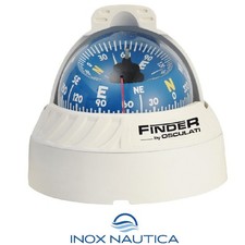 Bussola Finder 2"5/8 bianca su