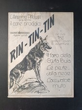Rivista L'ANONIMA PITTALUGA Stagione 1925-26 anno 1926 - RIN TIN TIN