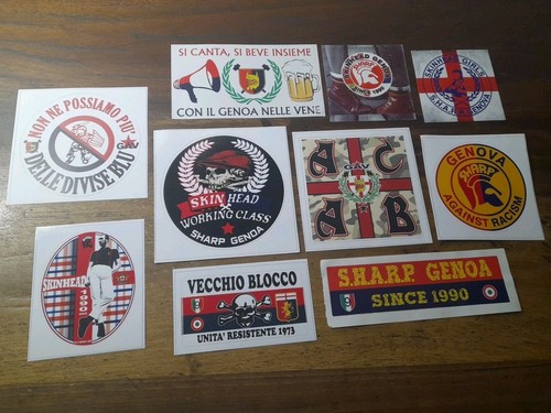 Lotto adesivi stickers - 10,