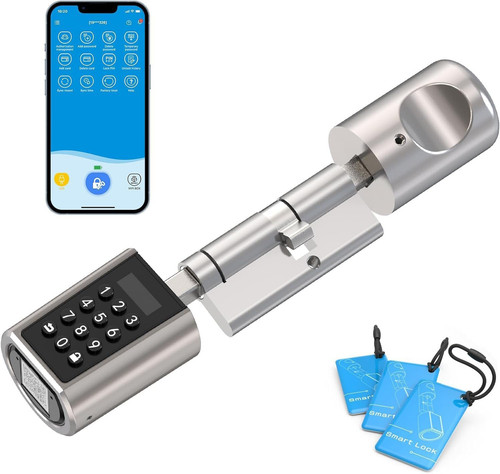 Smart door lock serratura - door,