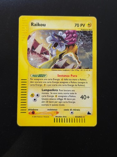 Pokemon card raikou h26 - pokemon, h26/h32
