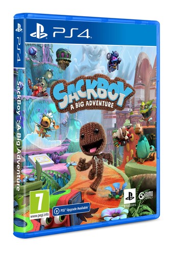 Sackboy big adventure - sackboy:, (ps4)
