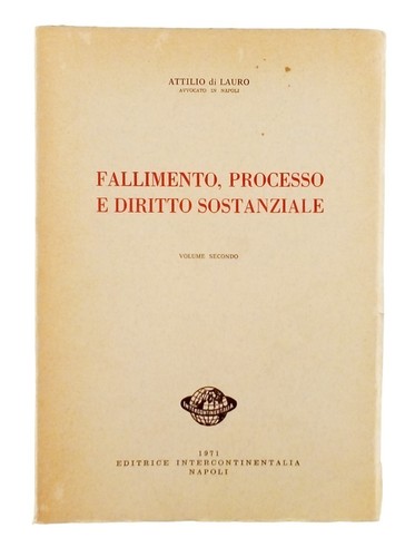 Lauro fallimento processo e - lauro,