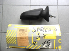 1 Specchio sx. manuale nero, per Renault 19 1° seminuovo originale