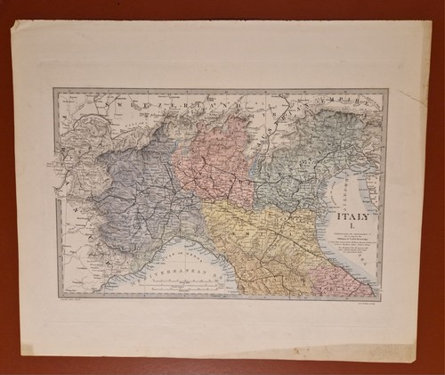 Mappa antica italia - mappa,