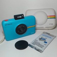 Polaroid Snap Touch DIFETTO MA FUNZIONANTE Con Display LCD + Cartucce Azzurra