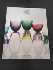 SAINT LOUIS GLASSWARE ARTE DESIGN LES ENDIABLES COLLECTION BICCHIERI VINTAGE AD