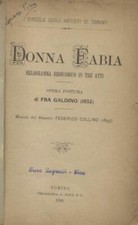 COLLINO Federico. DONNA FABIA