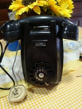 TELEFONO NERO DA MURO IN