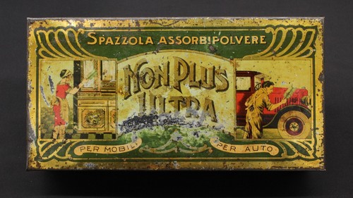 Antica scatola latta - scatola,