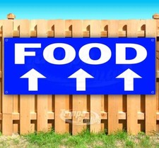 FOOD Advertising Vinyl Banner
