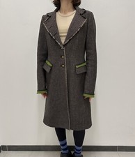 Cappotto aderente grigio misto