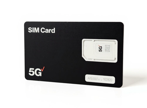Scheda sim prepagata verizon - scheda,