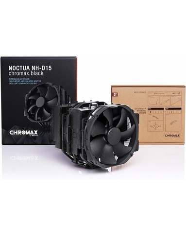 Noctua d15 chromax nero - noctua, nh-d15