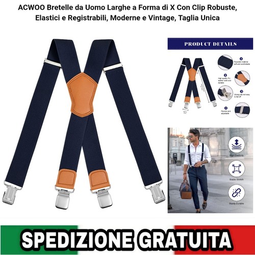 Bretelle uomo forma - forma, x