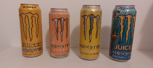 Collezzione lattine monster - collezzione,