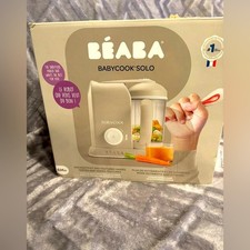 BEABA Babycook Solo Macchina per Alimenti per Bambini 4 in 1, Tritatutto per Bambini, Cuoci a Vapore,