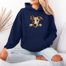 Felpa con cappuccio whippet - felpa,