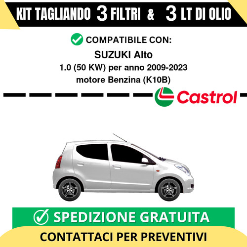Tagliando per suzuki alto - tagliando,