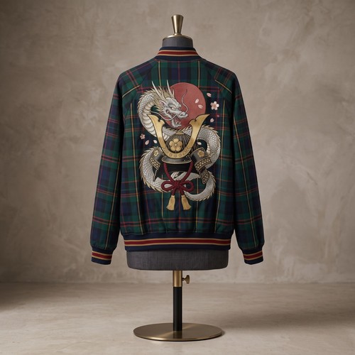 Giacca bomber brien tartan - giacca,