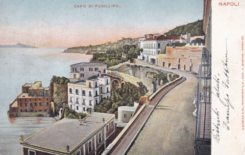 Cartolina napoli capo di - capo,