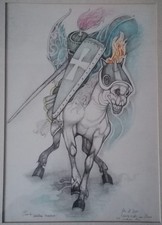 Giuliano pini disegno pastelli - giuliano, pini-disegno