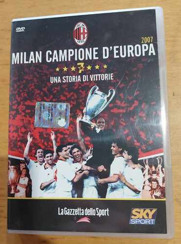 Dvd milan campione europa - dvd,