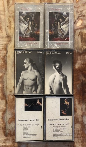 Lotto musicassette rare - lotto,