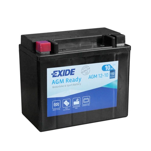 Batteria moto exide agm12 - moto,