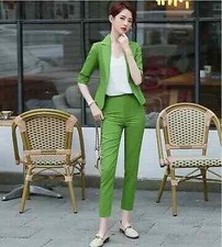Tailleur completo verde