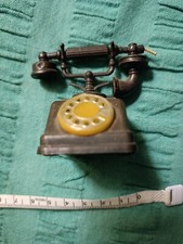 Telefono Retro' temperamatite di bronzo da collezione vintage anni '70s - '80s