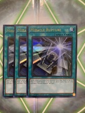 Yugioh! 3x Rottura Miracolosa