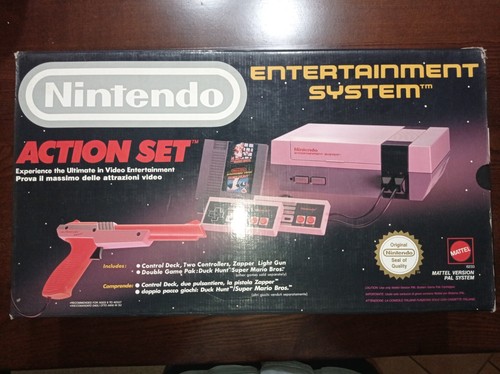 Nintendo nes action set - nes,