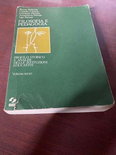 Filosofia pedagogia volume - pedagogia,