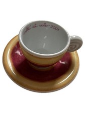 THUN Tazza Espresso con Piattino Multicolore Classica Ceramica