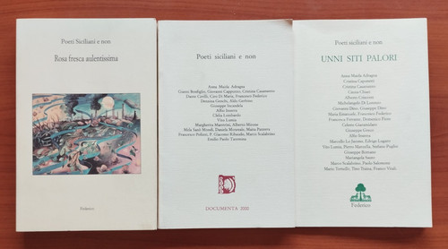 Poeti siciliani non rosa - poeti, e