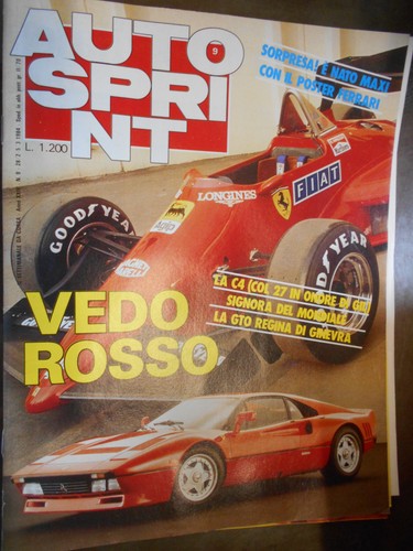 Autosprint 1984 vedo rosso - n,