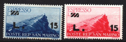 San marino 1947 - -, e16/17