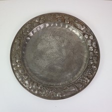 PIATTO VASSOIO PELTRO 45CM 95%