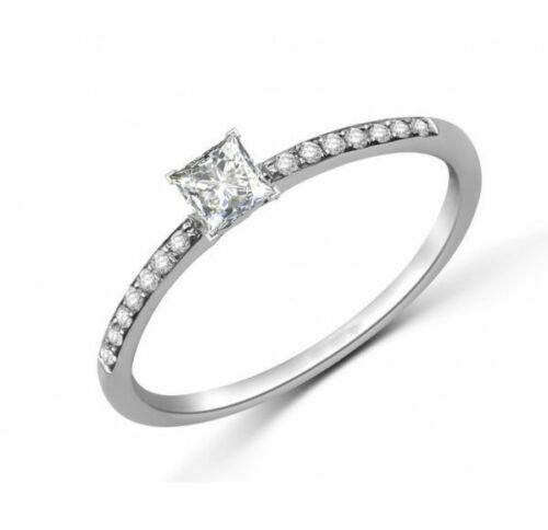 Pave 50ct princess diamond - pave,