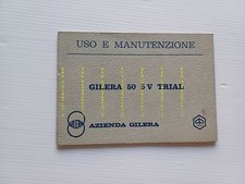 Gilera Trial 50 1971 manuale