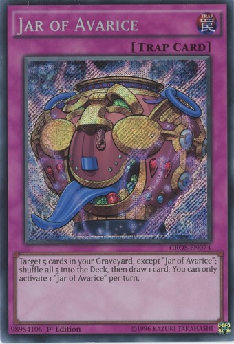 Yugioh jar avarice - jar,