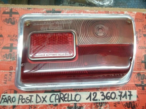 Lente faro posteriore - , dx