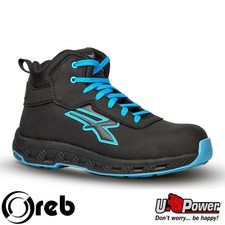 Scarpe Antinfortunistiche U-Power Owen ESD S3S CI HI HRO FO SR Black/Blue
