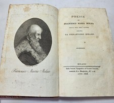 Libro Antico 1808 - Poesie di
