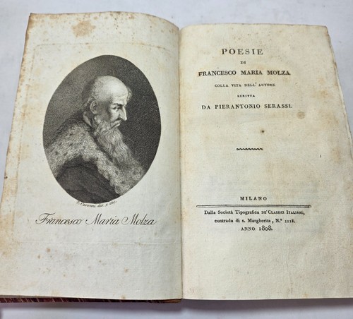 Libro antico 1808 poesie - -, di