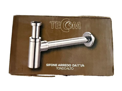 Sifone arredo tondo per - sifone, d’arredo