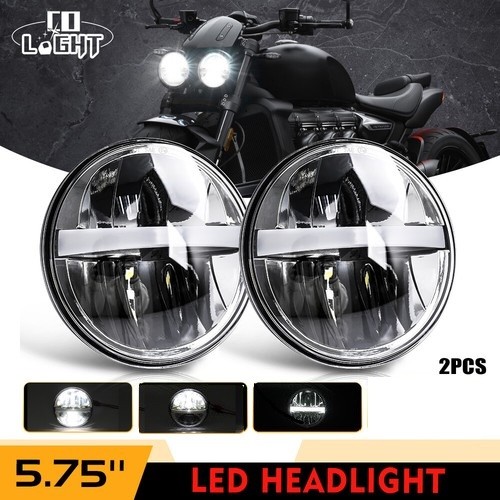 Faro proiettore moto - led, prova