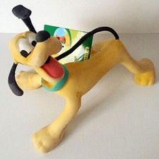 TOPOLINO il cane PLUTO - FRISKIES - Pupazzo VINTAGE GOMMA PVC - h 18 cm - Disney