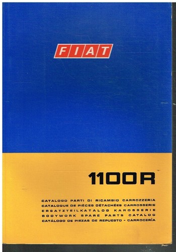 Catalogo ricambi fiat - ricambi, 1100r